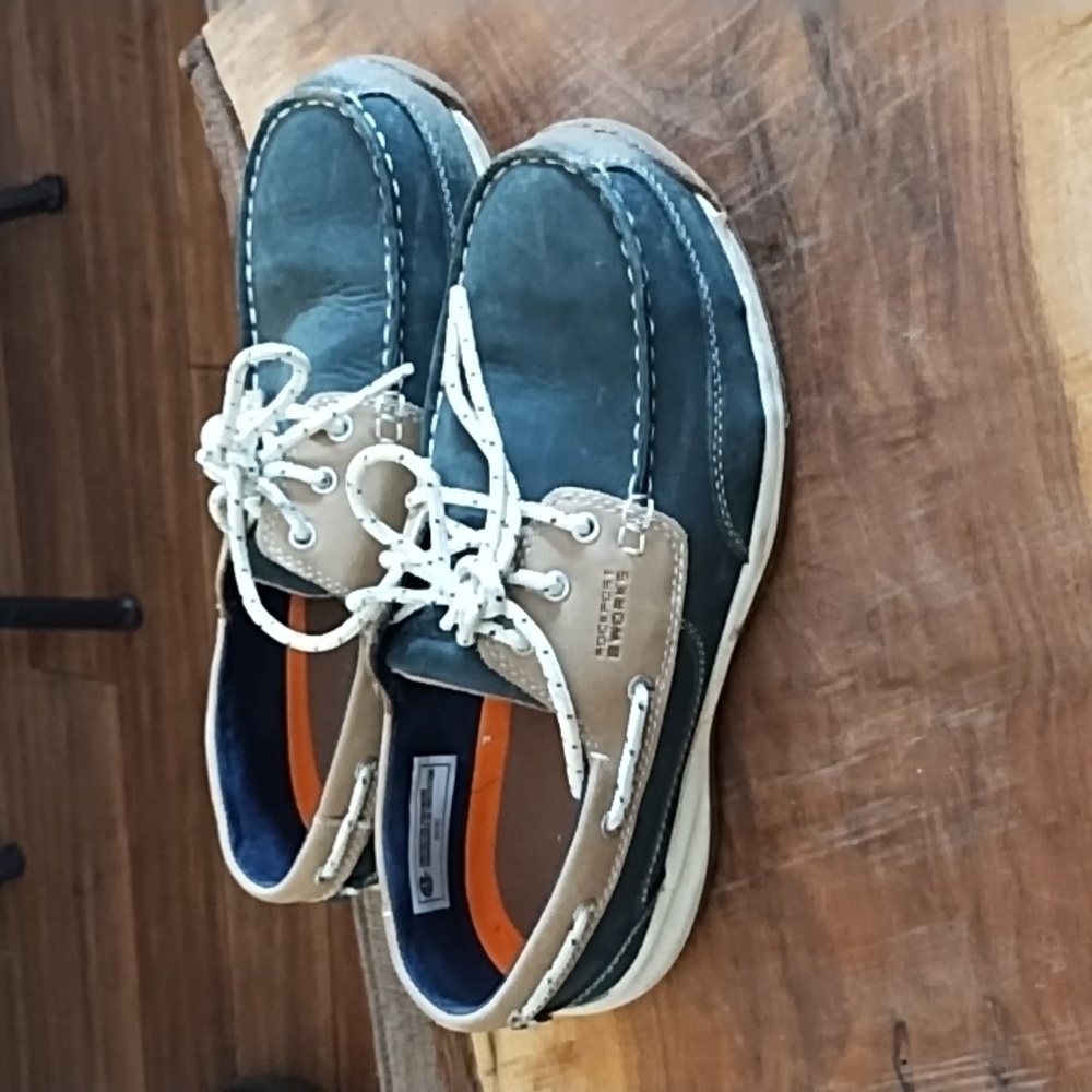 Steel toe boat shoes